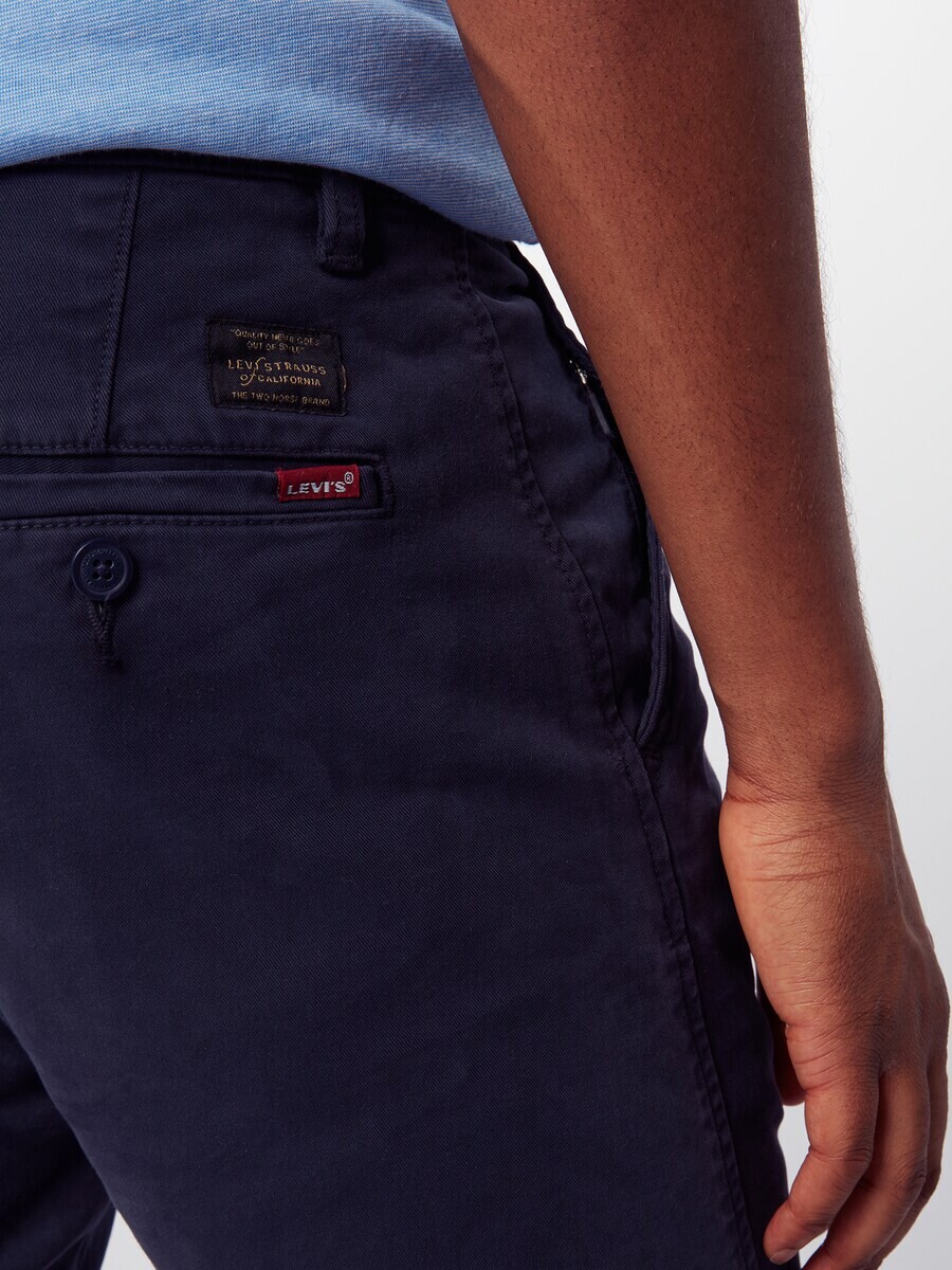 Брюки чинос LEVI'S  Slim fit Chino Pants XX Chino Slim Tapered, темно-синий — фото 3