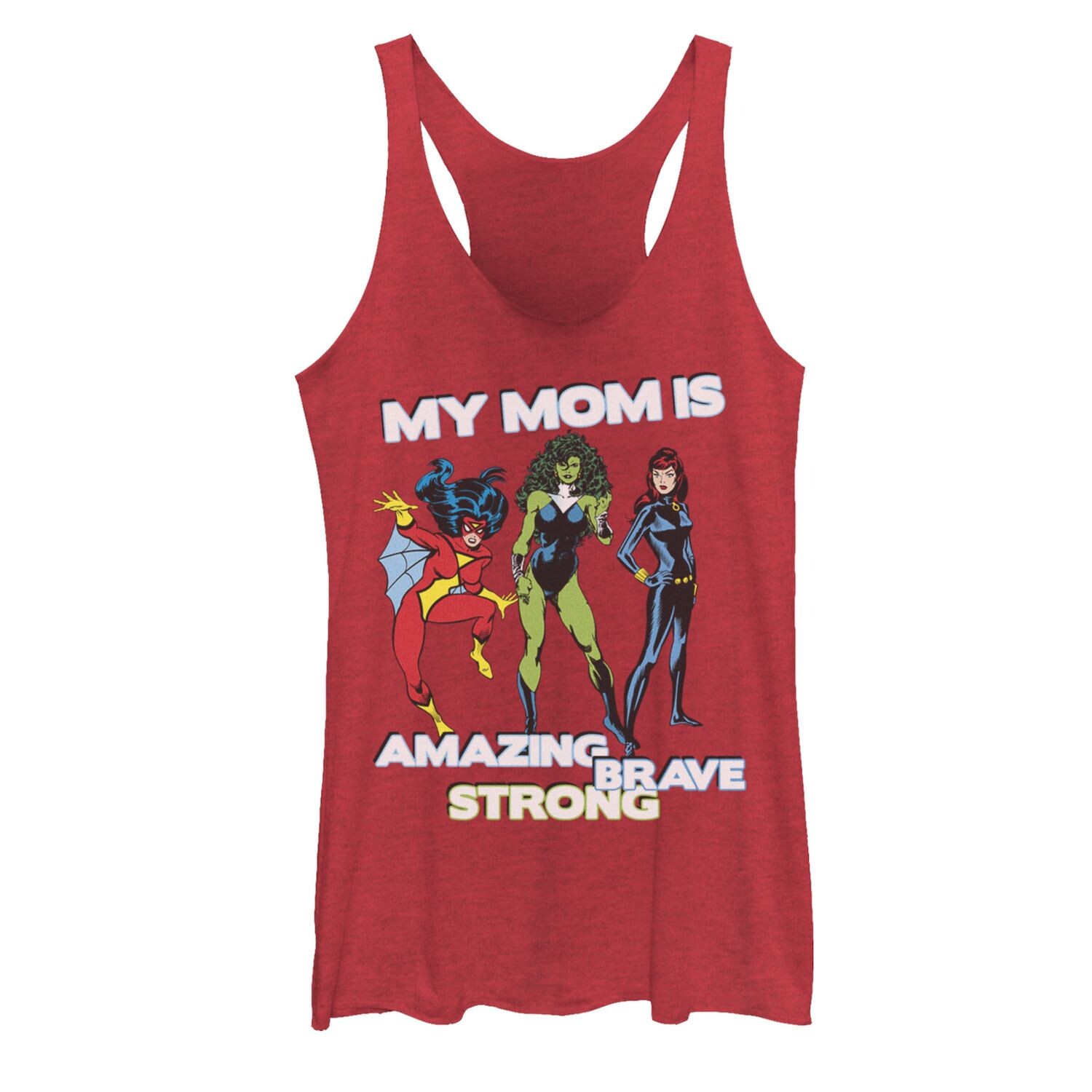 

Майка на бретелях «Marvel Mother's Day» для юниоров Amazing Brave Strong Marvel