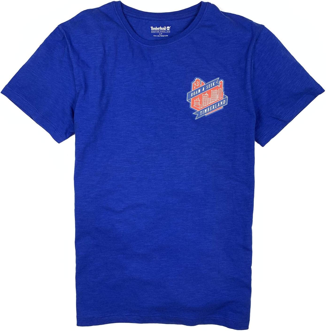 

Мужская футболка Timberland с коротким рукавом и принтом Roam & Seek синего цвета, Blue, Синий, Мужская футболка Timberland с коротким рукавом и принтом Roam & Seek синего цвета, Blue