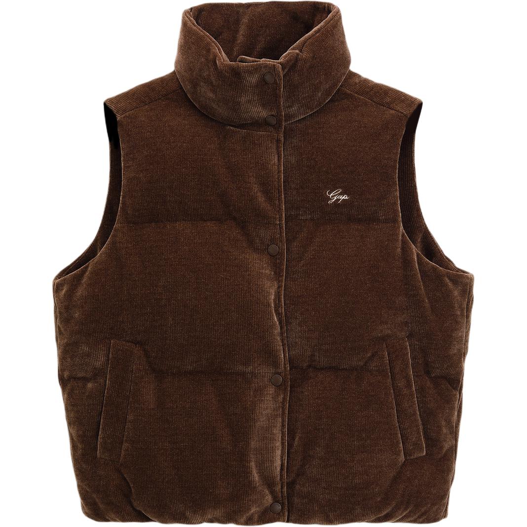 

Женская пуховая жилетка GAP, Dark Umber