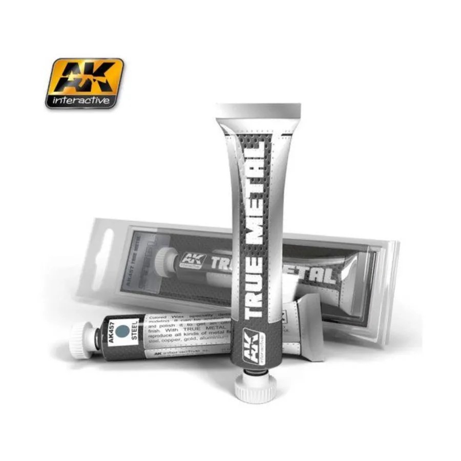 

Сталь, True Metal Wax-Base (AK-Interactive)
