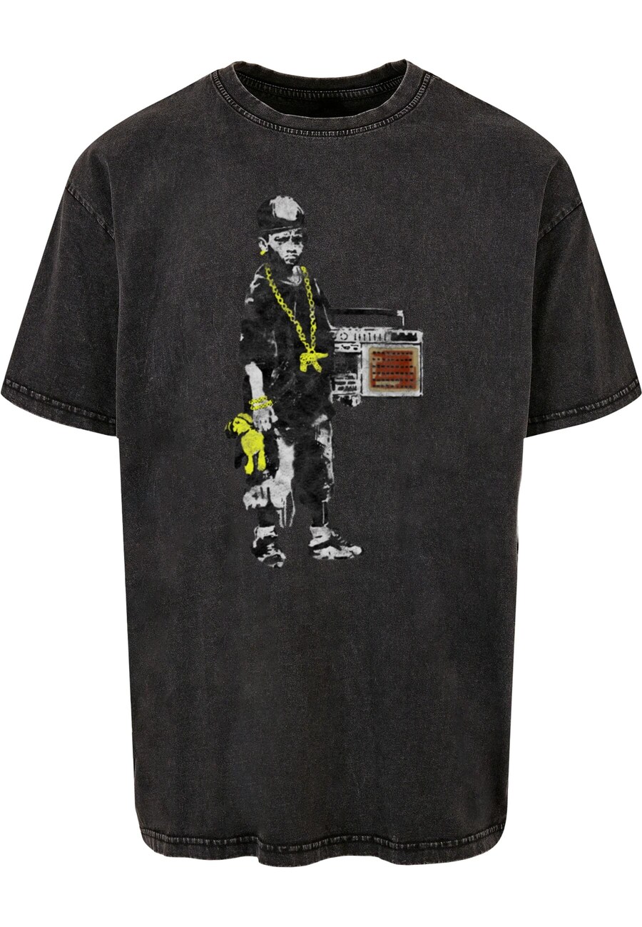 

Рубашка Merchcode Brandalised - Boy With Teddy, черный