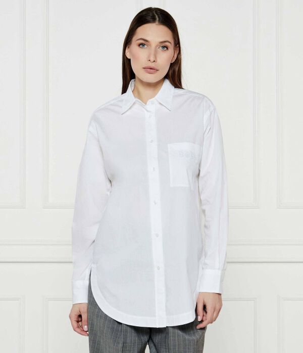 

Рубашка c_bostucci_7 Relaxed fit Boss Orange, белый