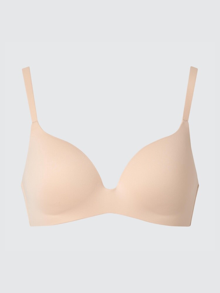 Бюстгальтер Uniqlo Wireless 3d Hold, 31 бежевый — фото 2