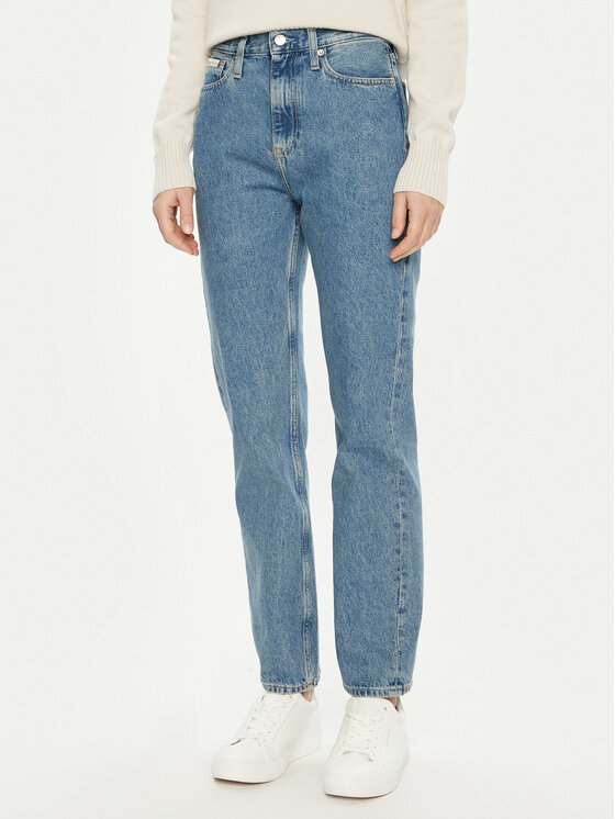 

Джинсы прямого кроя J20J224996 Calvin Klein Jeans, синий