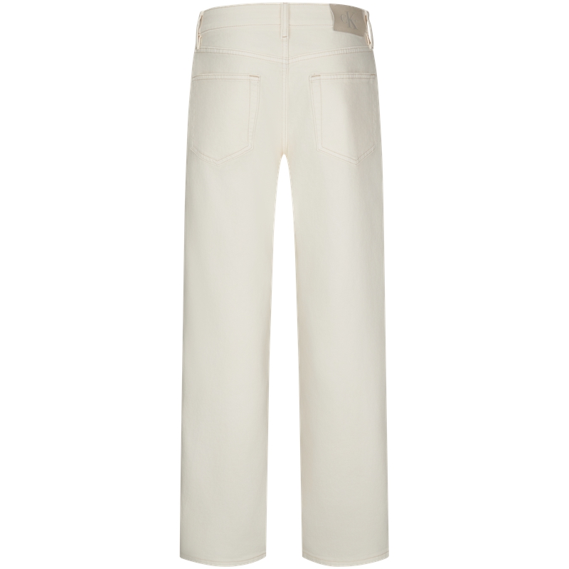 Calvin Klein Джинсы Women's YN0 Denim White Moderate Straight Fit — фото 3