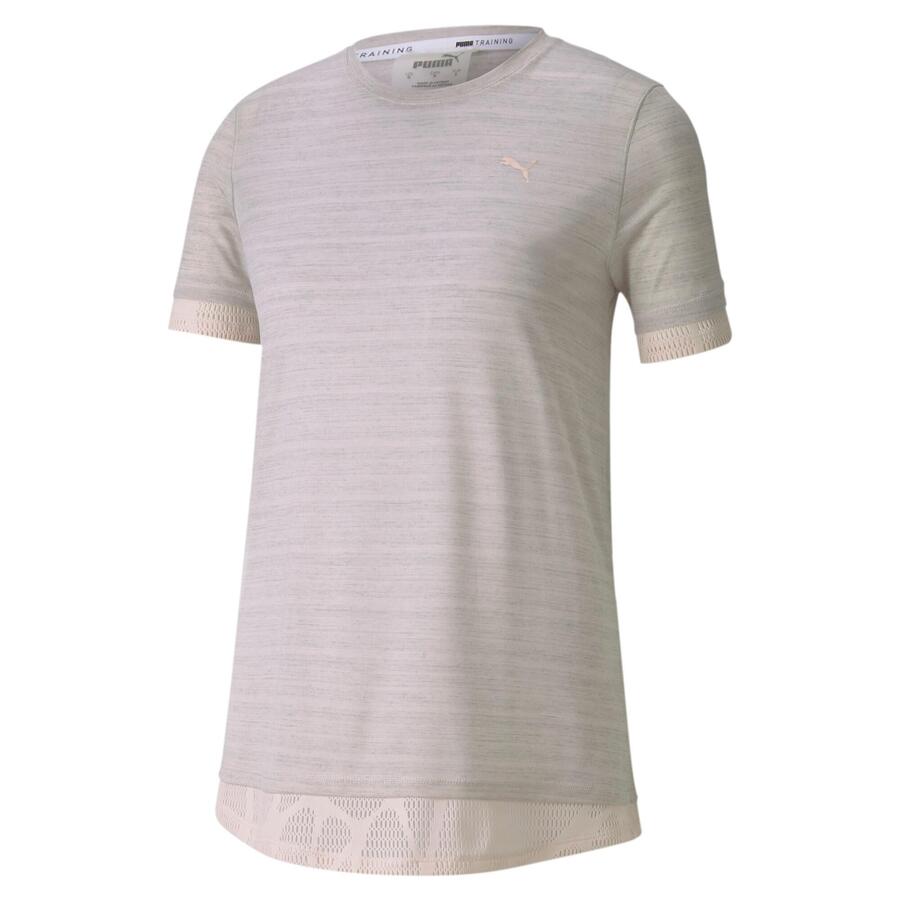 

Женская тренировочная футболка Puma Studio Mixed Lace Tee 519200
