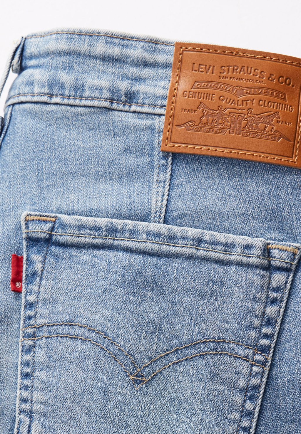 

Джинсы узкого кроя 712™ SLIM WELT POCKET Levi's, светло-голубой деним