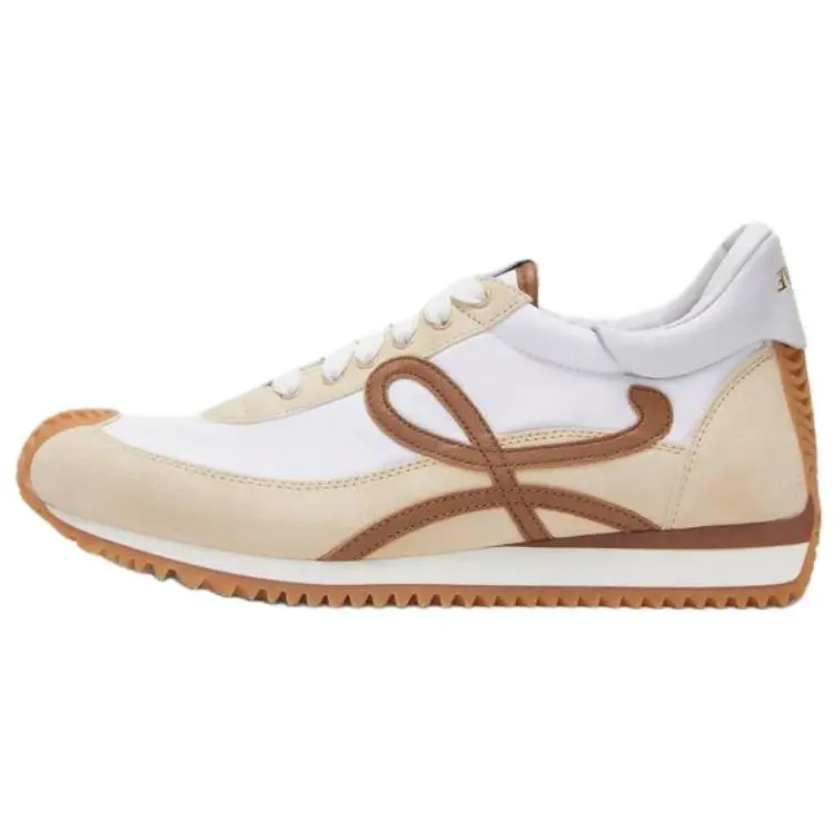 LOEWE Кроссовки Flow Runner 2.0 Low Top, женские, бежево-коричневые