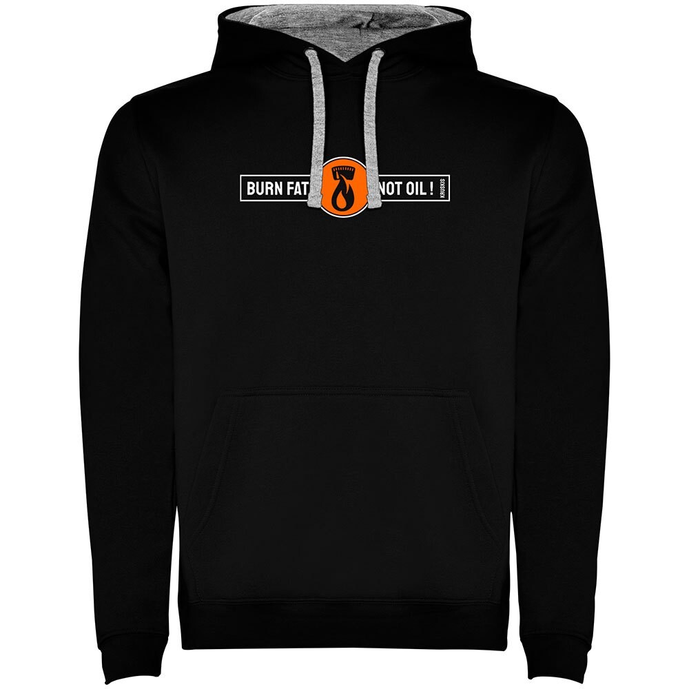 

Худи Kruskis Burn Fat Two-Colour, черный