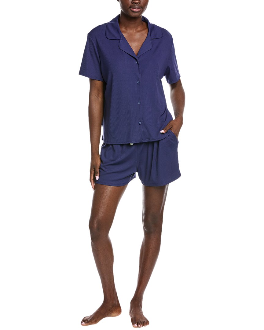 

Badgley Mischka комплект из блузки и шорт Yummy, синий