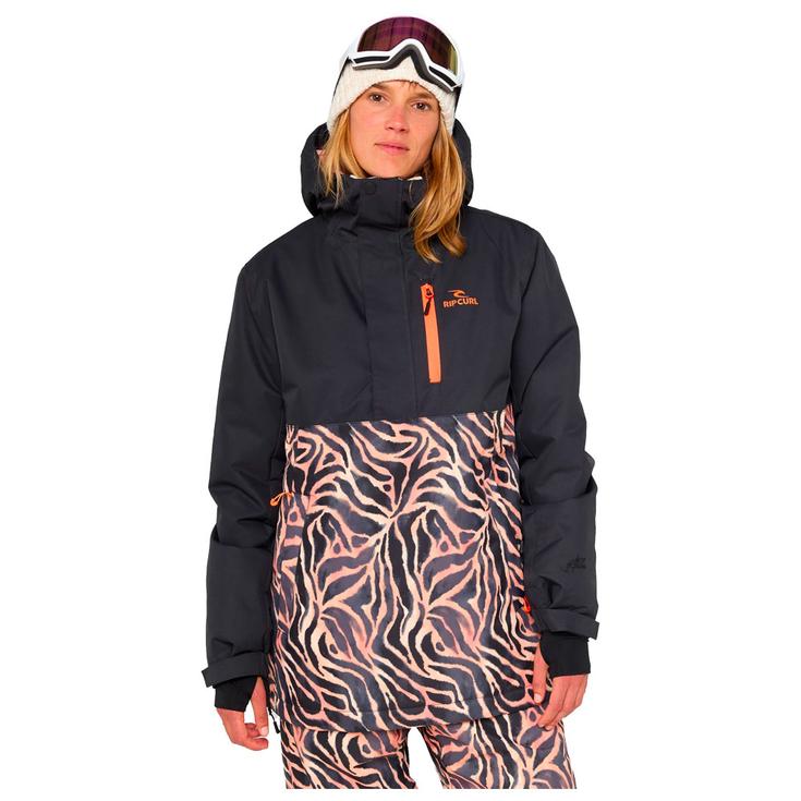 

Функциональная куртка анорак анти серии куртка черная - xs Rip Curl