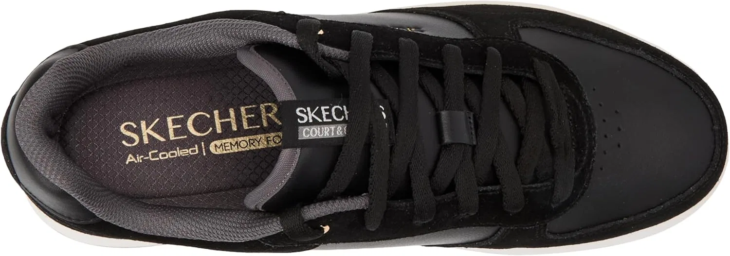 Мужские кроссовки Skechers Sport Court 2.0 Yaros, Black Natural — фото 3