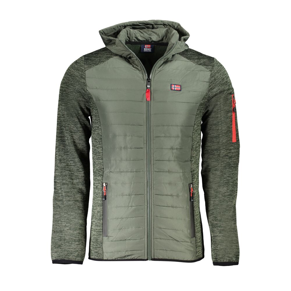 

Мужская куртка из зеленого полиэстера Geographical Norway