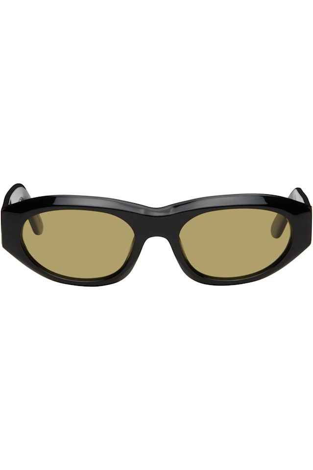 

Retrosuperfuture Черные киношные солнцезащитные очки