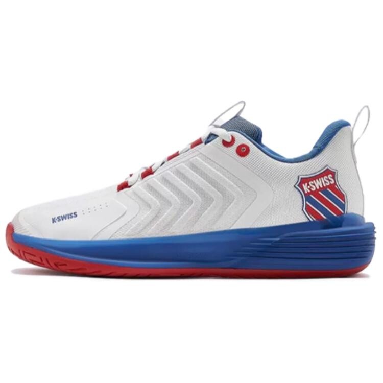 

Кроссовки KSWISS Tennis Shoes Men Low-top White Of Boolden / Red Of Gaishi, красный