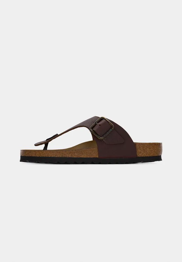 Винтажные сандалии ramses с т-образным ремешком Birkenstock, Roast — фото 2
