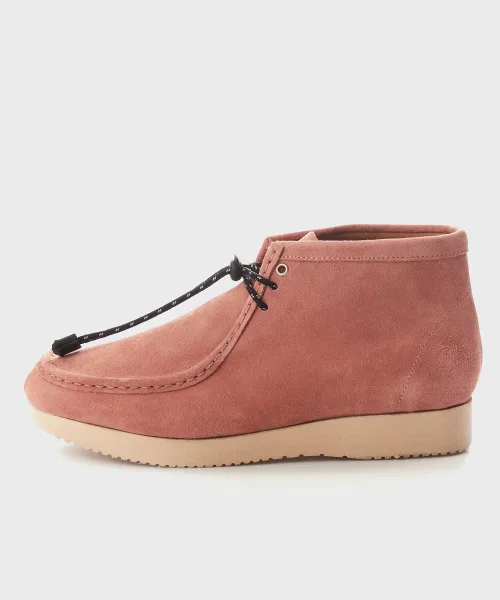 Унисекс мокасины из замши JOSEPHT MOCCAXHOPES PINK