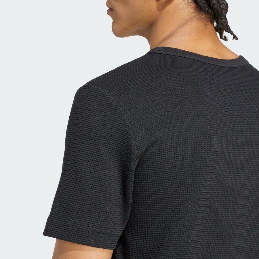 Рубашка ADIDAS ORIGINALS Trefoil Essentials, черный — фото 4