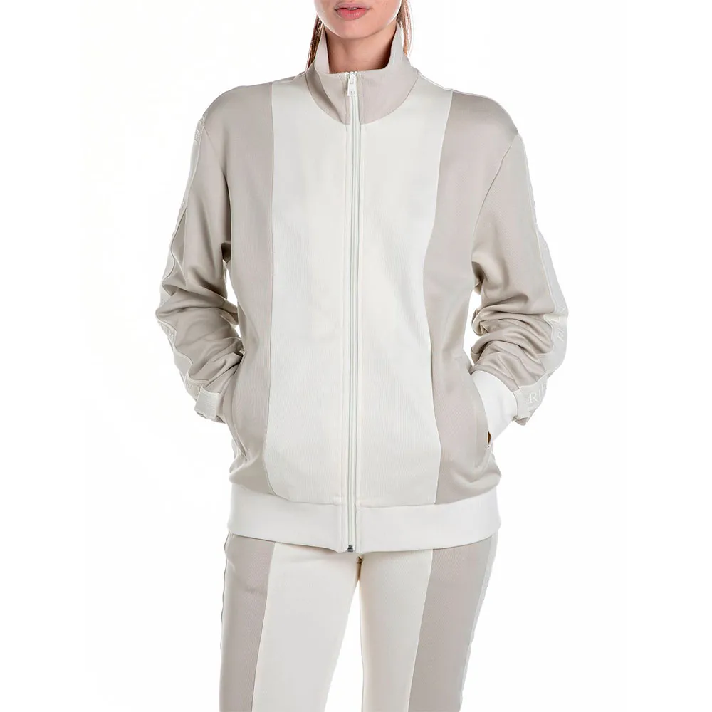 

Толстовка Replay W3454.000.23800 full zip, бежевый