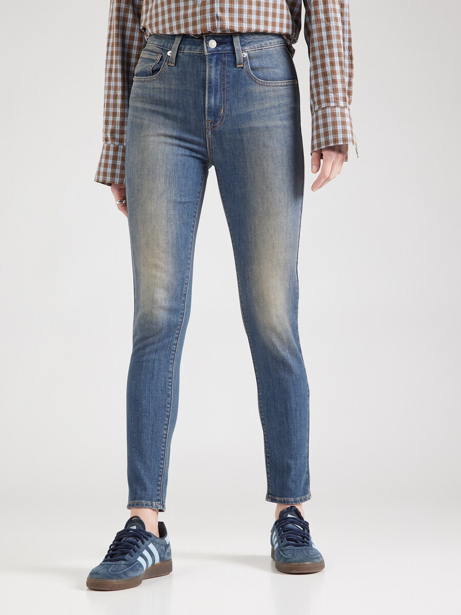 Джинсы скинни LEVI'S  Skinny Jeans 721, синий деним — фото 2