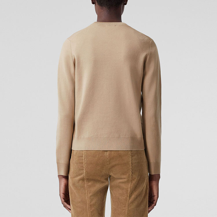 Толстовка Burberry Horseferry Square Sweater, желто-коричневый — фото 3