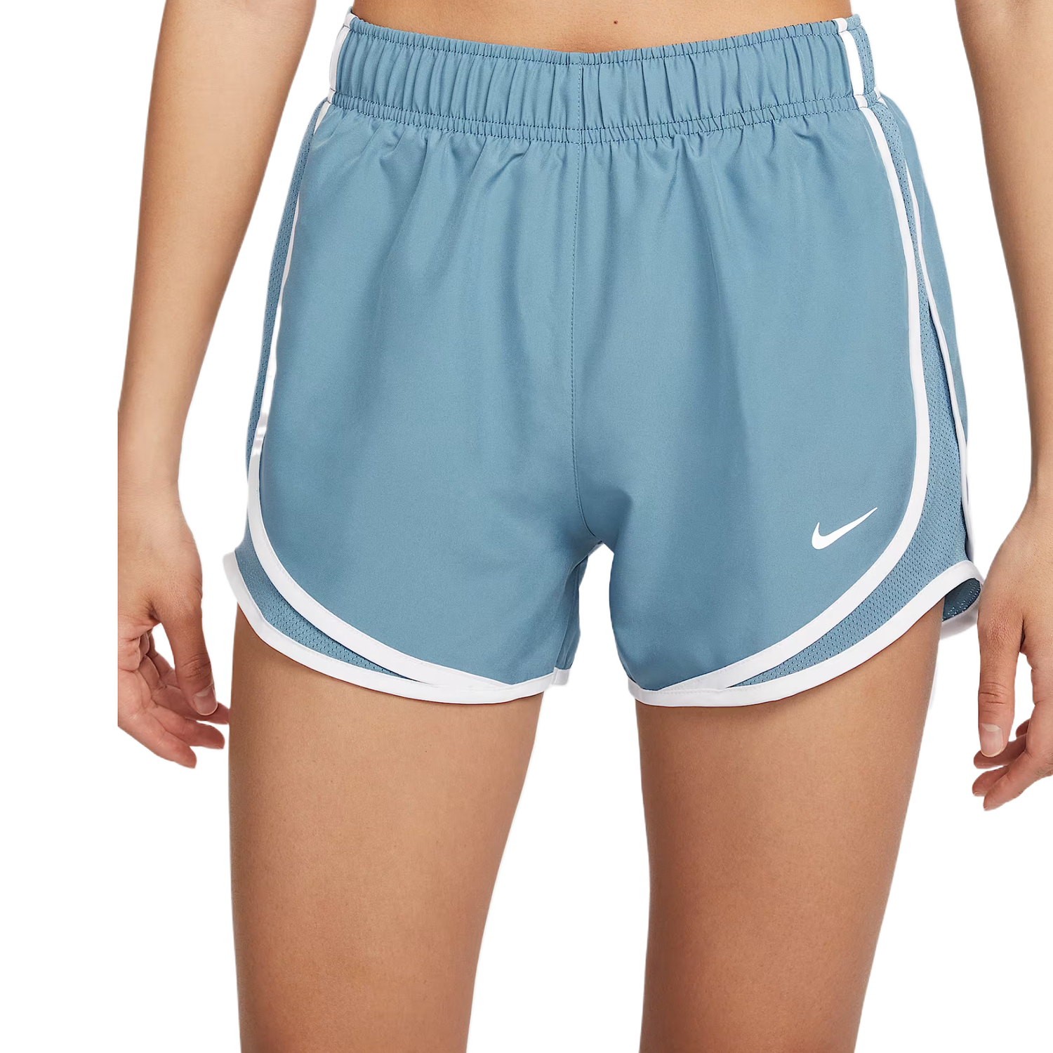 

Nike Женские спортивные шорты Dri Fit в цвете smoke blue