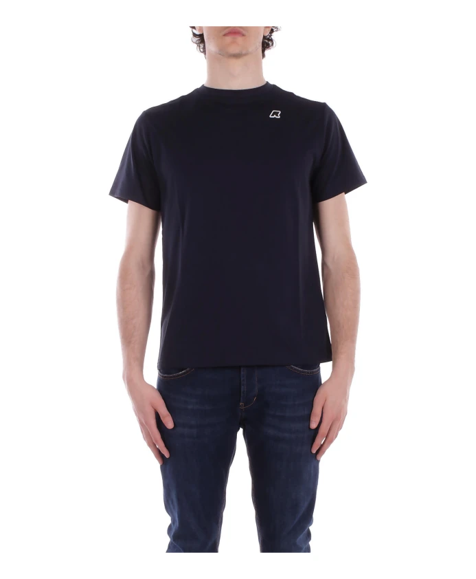 

Футболка с логотипом спереди K-Way, синий