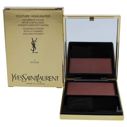 

Хайлайтер Yves Saint Laurent Couture 2 Or Rose для женщин, 0,11 унции
