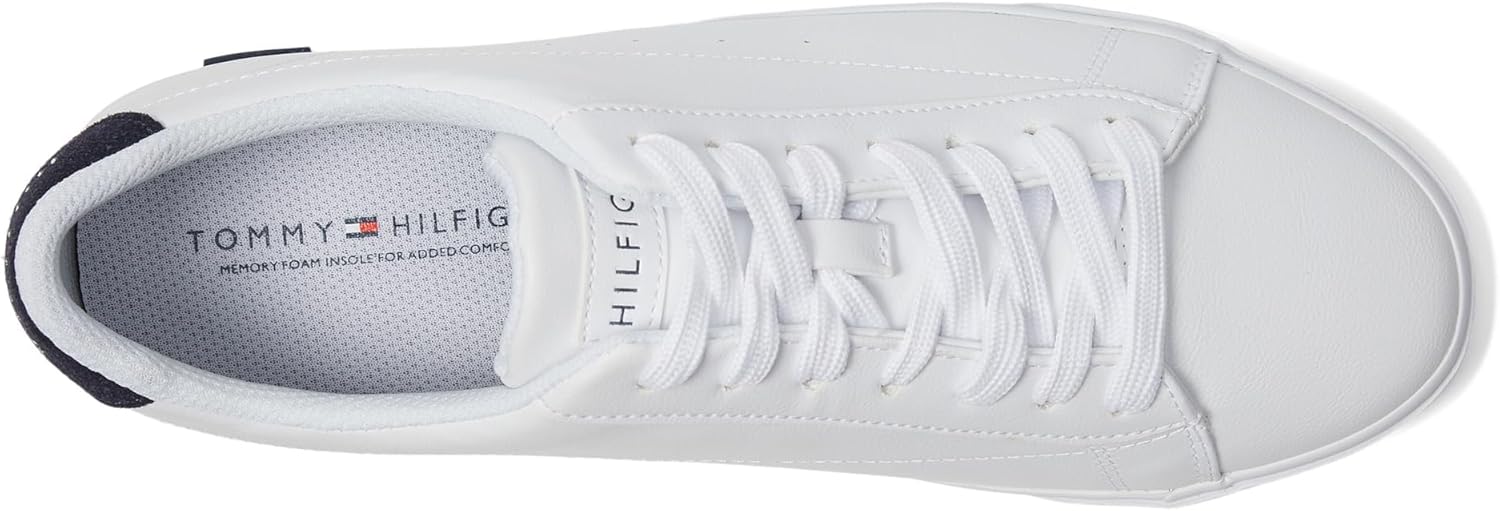 Мужские кроссовки Tommy Hilfiger Risher, белый/синий/темно-синий — фото 2