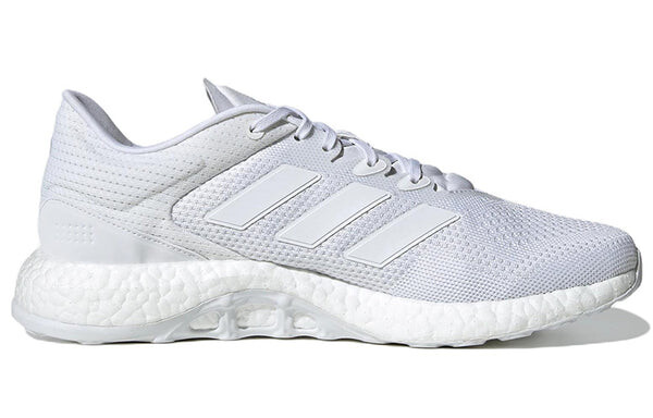 Кроссовки pureboost q2 cozy дышащие Adidas, белый — фото 2