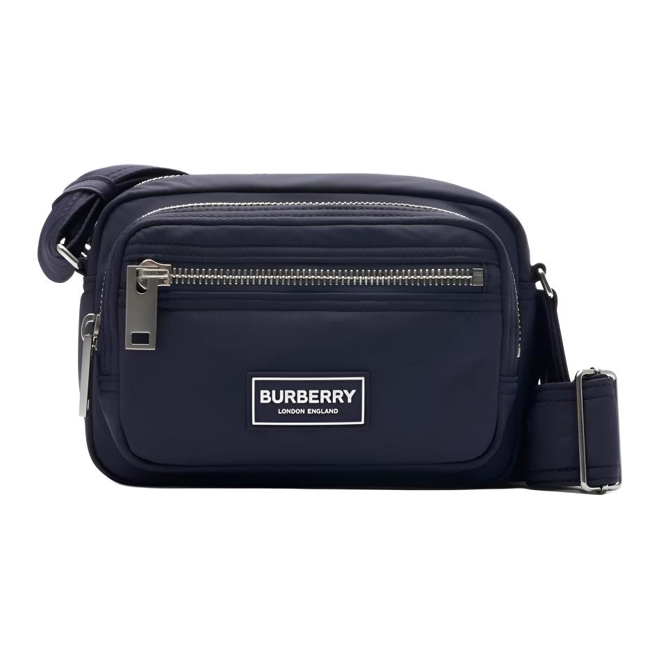 Burberry Нейлоновая плечевая сумка Men's Marine Blue
