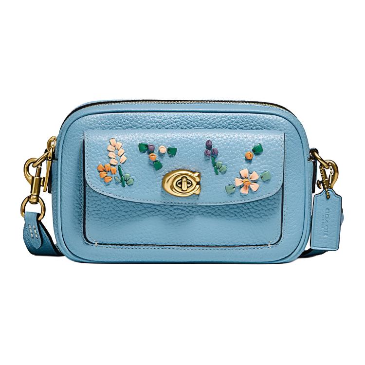 

COACH Кожаная фотосумка через плечо