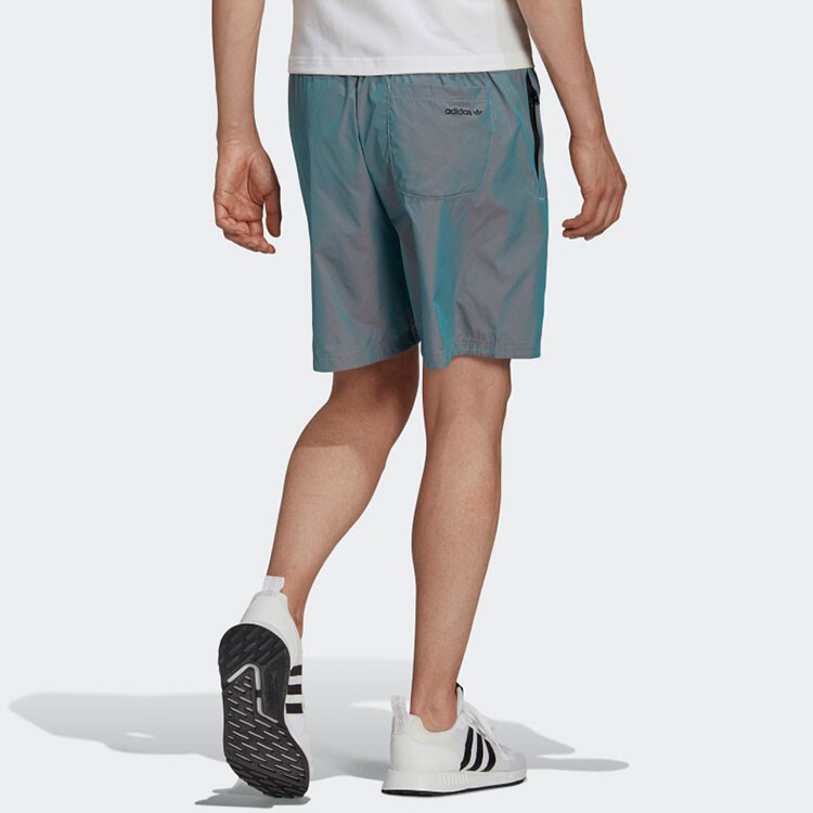 Повседневные шорты мужские серые/синие Adidas Originals, серый/синий — фото 3