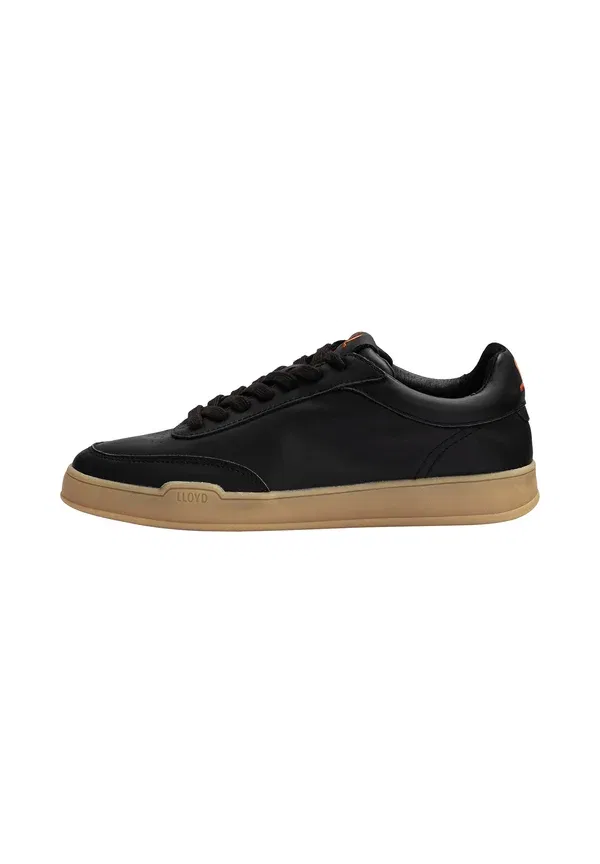 Кроссовки мужские Lloyd Herren sneaker prime weiss 42 skate shoes, черный
