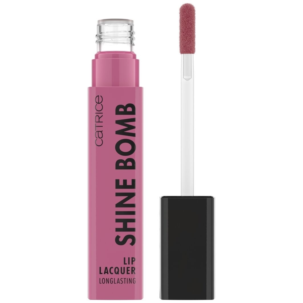 

Помада для губ shine bomb lip lacquer Catrice, 60 - pinky promise, объем 3 мл