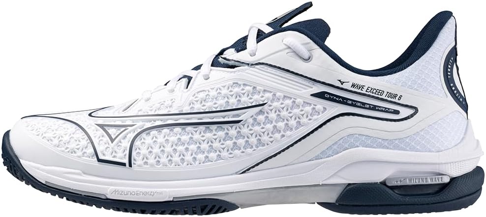 

Мужские кроссовки Mizuno Wave Exceed Tour 6 для всех покрытий, белый/синий
