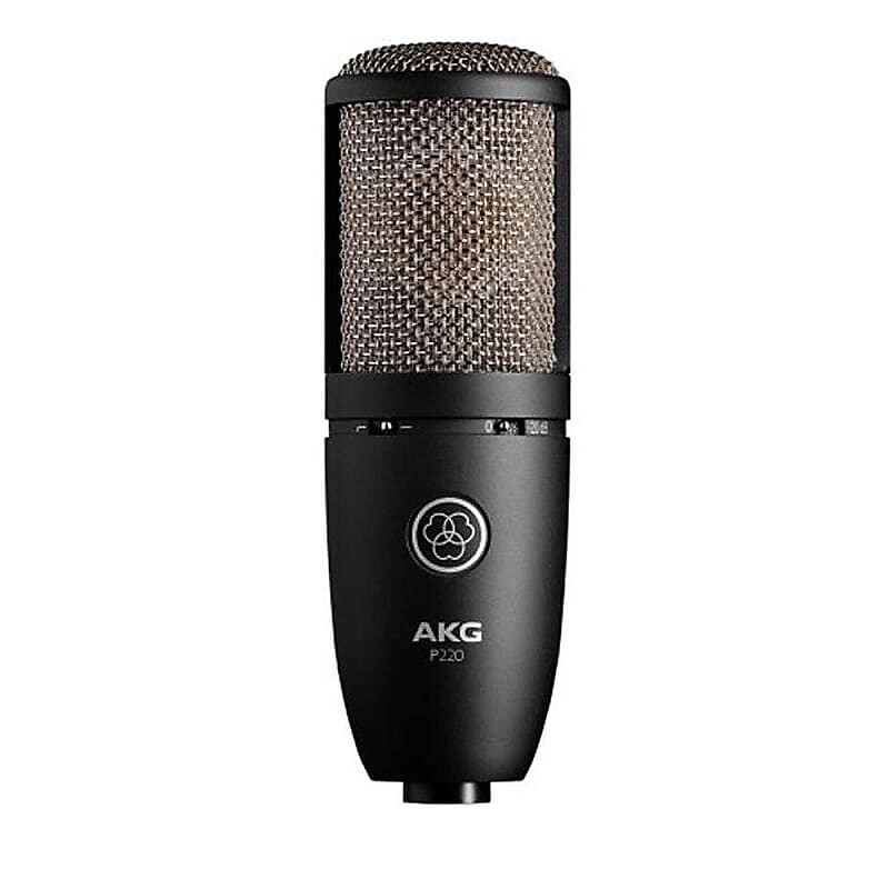 

Студийный микрофон AKG P220 Large Diaphragm Cardioid Condenser Microphone