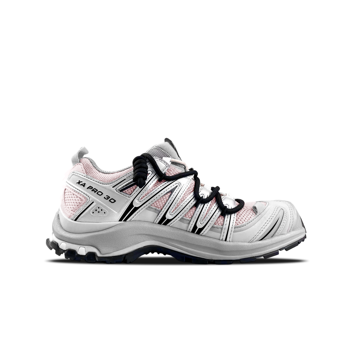 XA PRO 3D Cushioning Support Low top кроссовки для бега Unisex SALOMON, розовый-shopping bag — фото 4