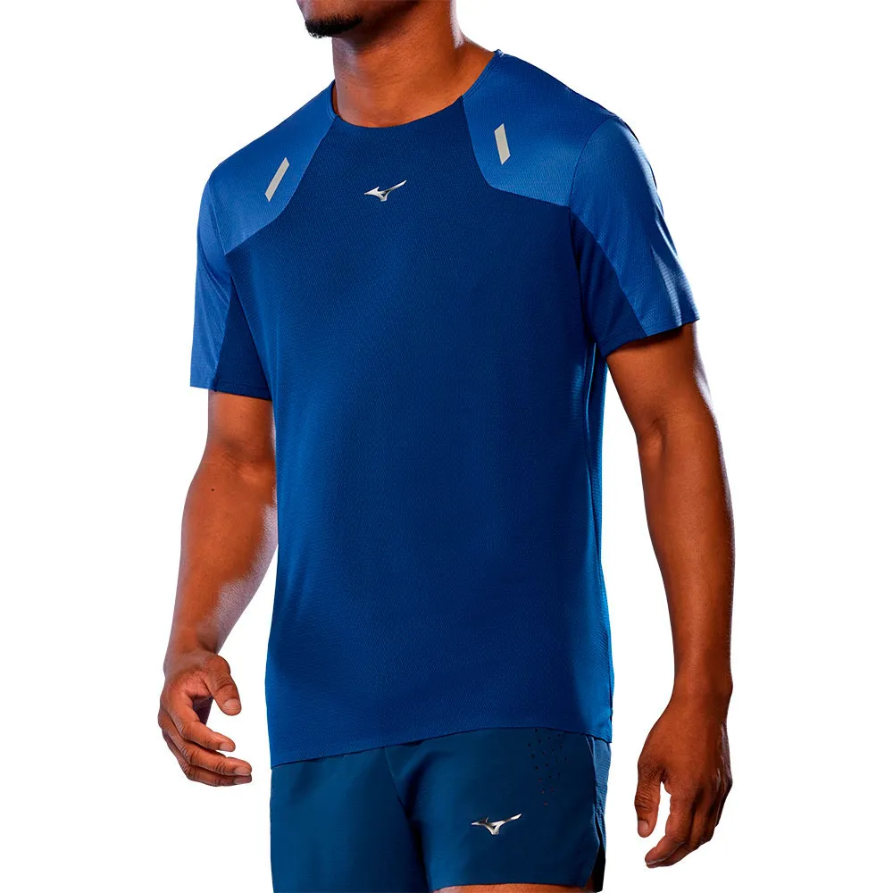 

Футболка с коротким рукавом спортивная Mizuno Tech Light, синий