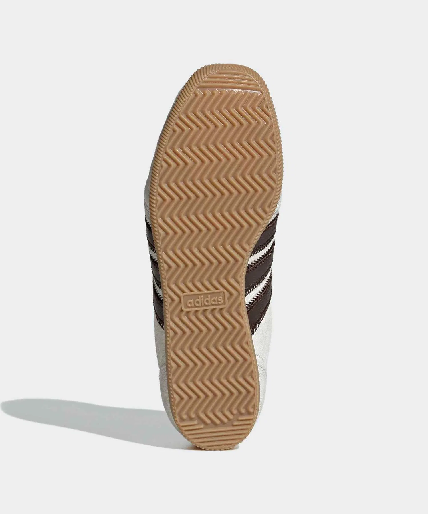 Унисекс кроссовки из натуральной кожи Adidas Japan белые — фото 3