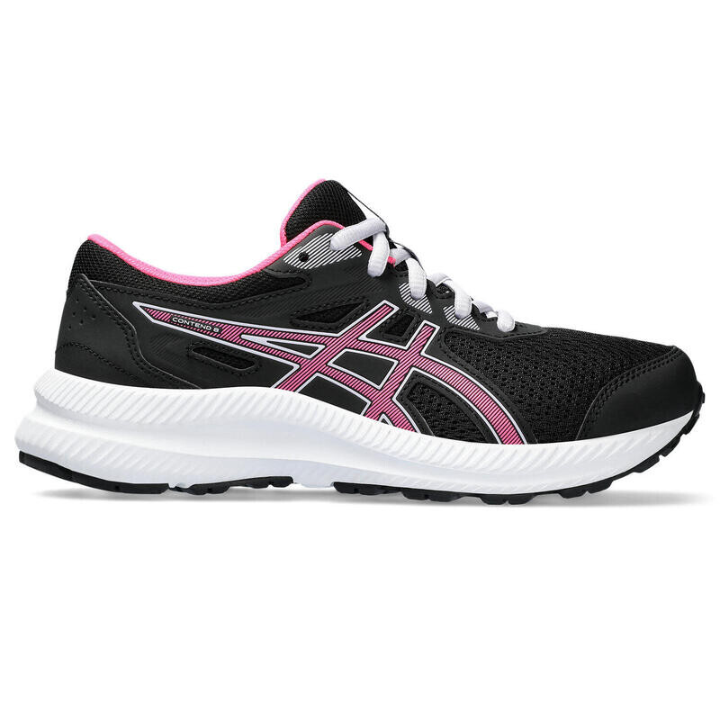 

Детские кроссовки — ASICS Contend 8 GS — черный/ярко-розовый