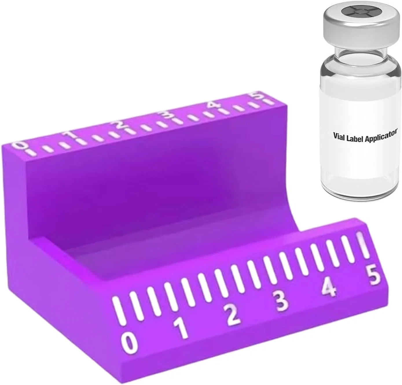Аппликатор для наклеивания этикеток на флаконы Generic фиолетовый 10 мл