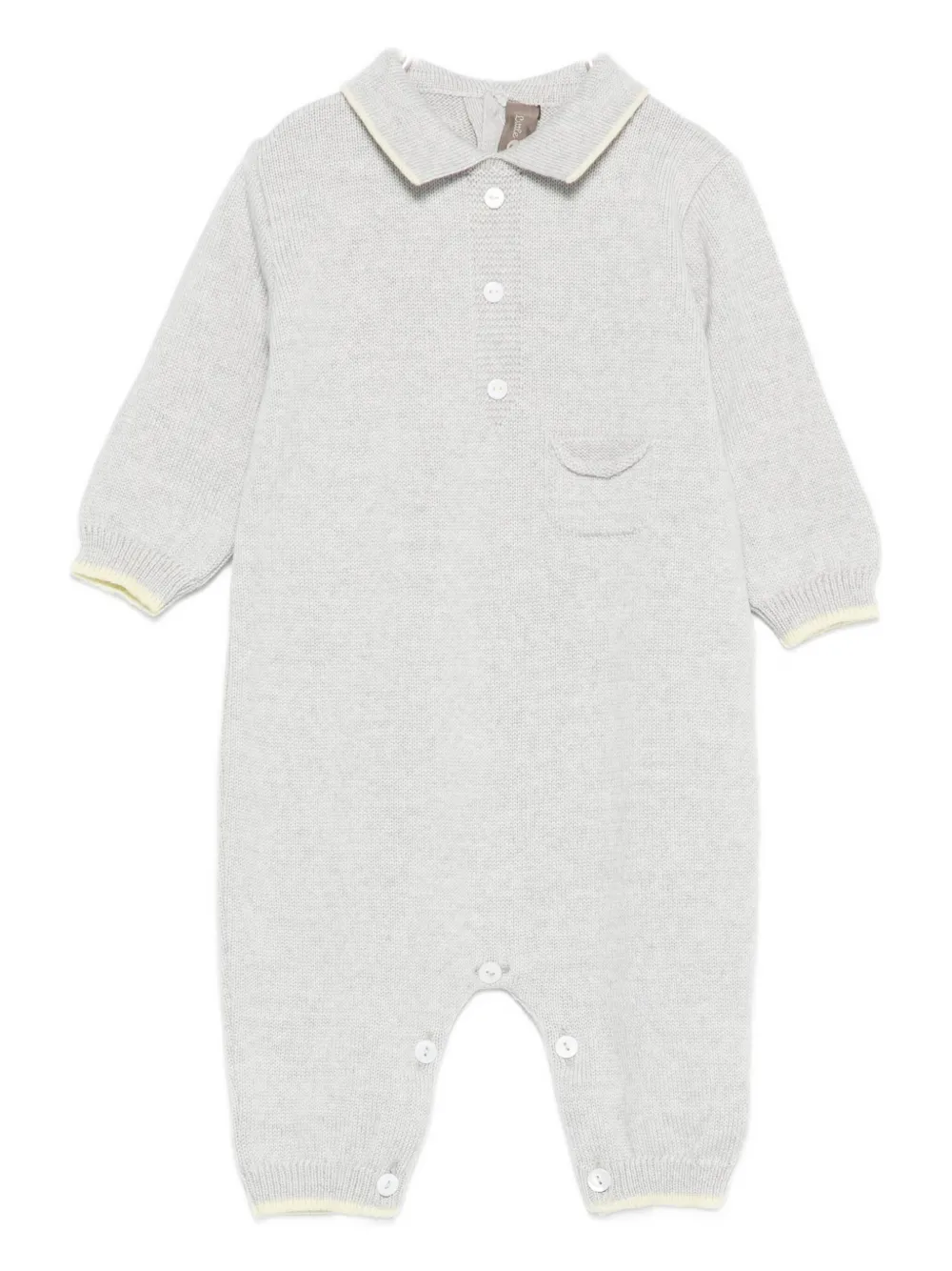 

Рифленый ромпер Little Bear, серый