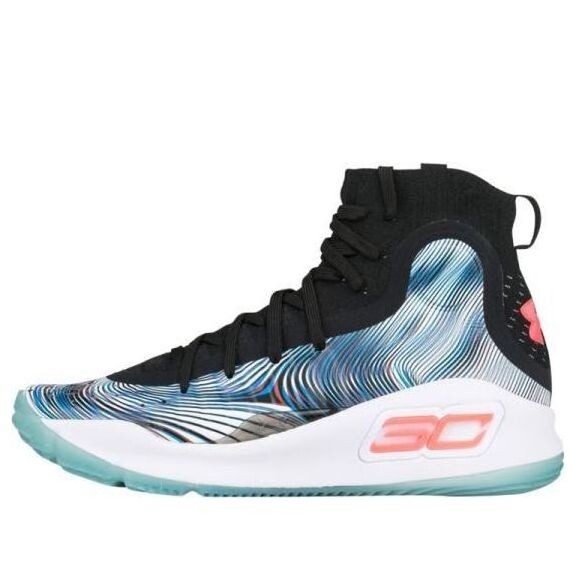 

Кроссовки curry 4 mid 'more magic 2017' Under Armour, черный