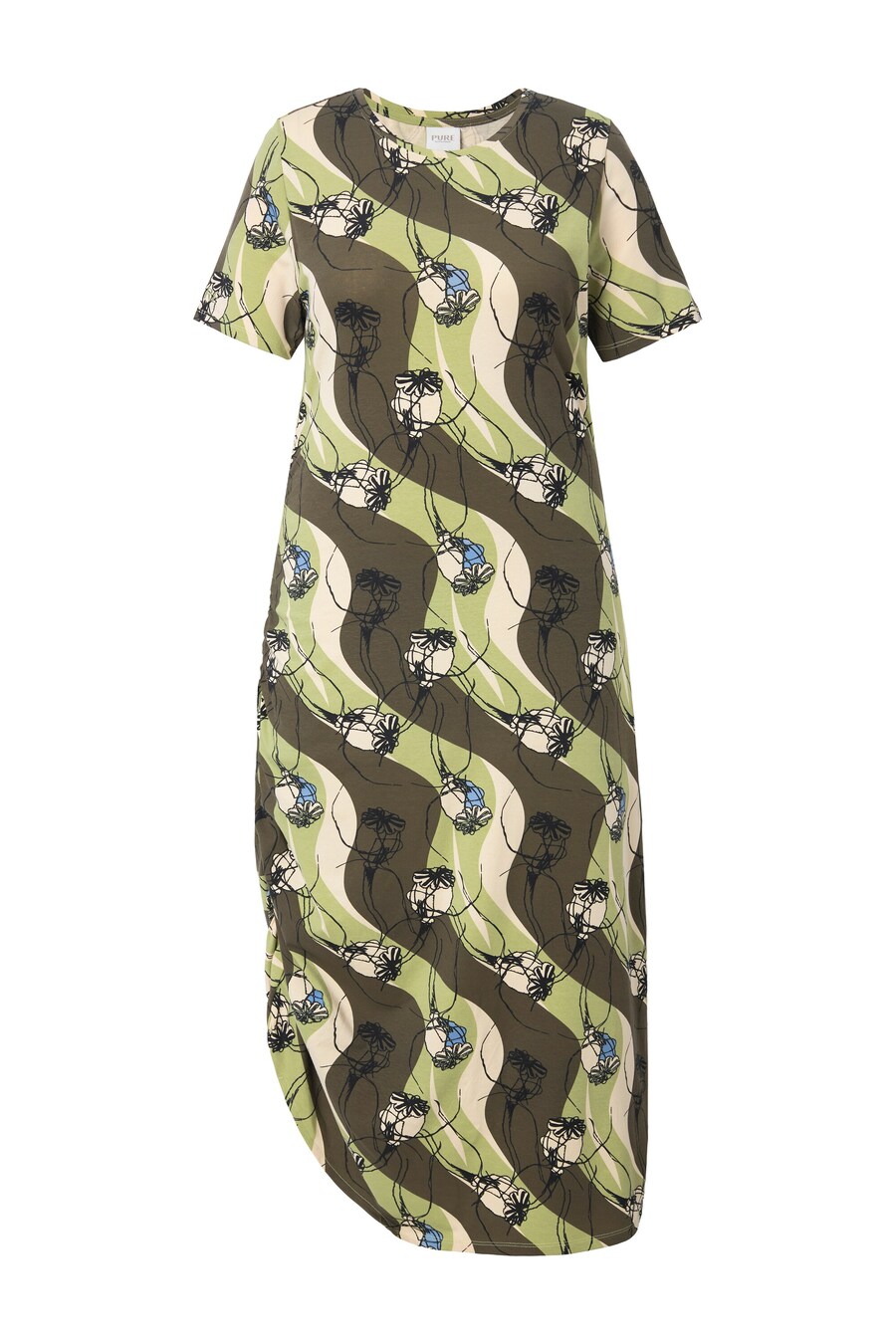 

Макси платье Ulla Popken, Khaki/Olive