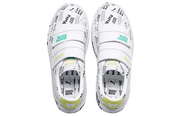 Кроссовки shantell martin x platform trace strap 'white' Puma, белый — фото 3