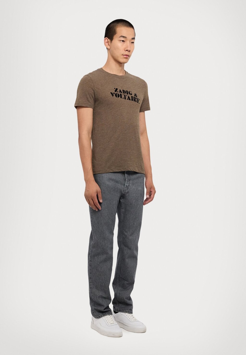 

Принт на футболке TOMMY Zadig & Voltaire, коньяк