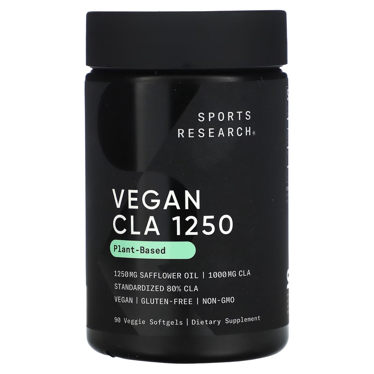 

Добавка Sports Research Vegan CLA 1250, 90 растительных мягких таблеток
