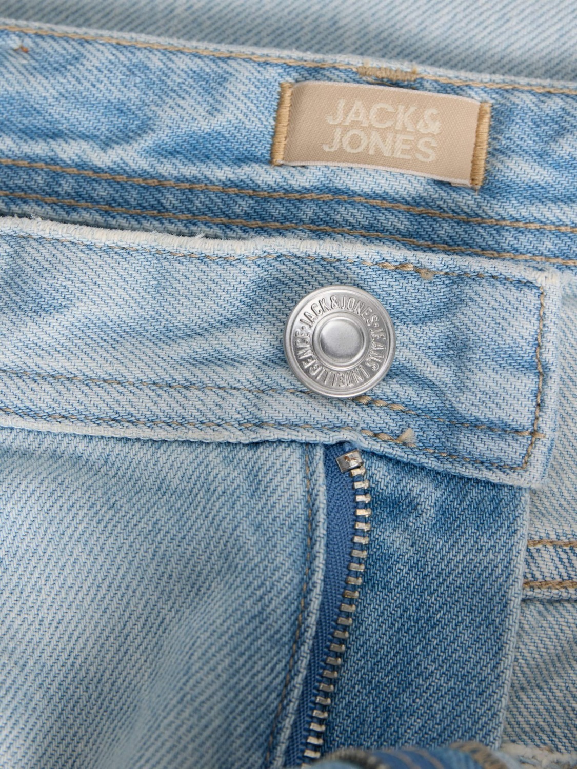 Jack & Jones Junior Джинсы Regular 'JJIChris JJOriginal' в светло-голубом цвете — фото 4